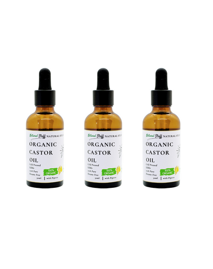 Natural Stuff Organic Castor Oil for Hair & Skin