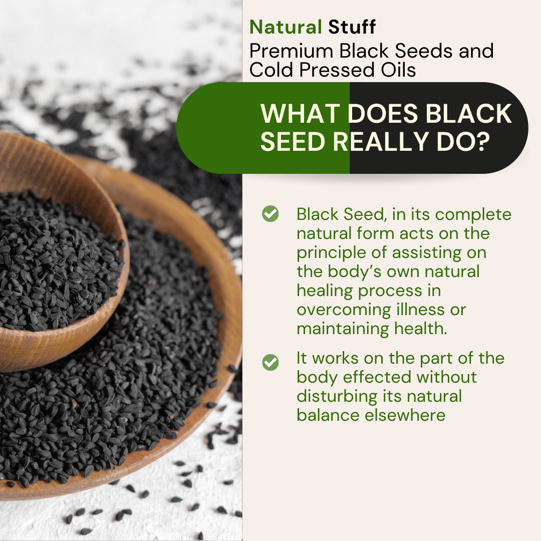 Natural Stuff Premium Quality Black Cumin Seeds 100% Natural 150g