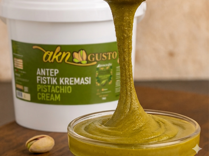 AKN GUSTO Pistachio Cream 1kg - Rich & Creamy Delight