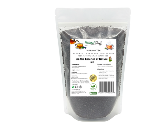 Natural Stuff Malawi Tea 100% Pure Ceylon Black Tea - 1kg