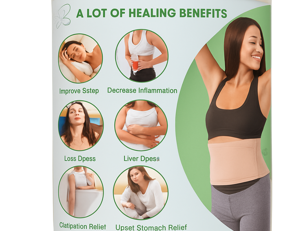NaturalLife Premium Castor Pack - Detox & Healing Therapy Waist and Neck (2Pack)