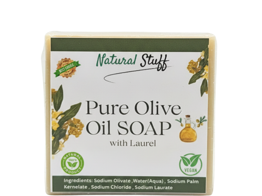Natural Stuff Olive & Laurel 100% Vegetable Soap-Moisturizing & Cleansing 150g