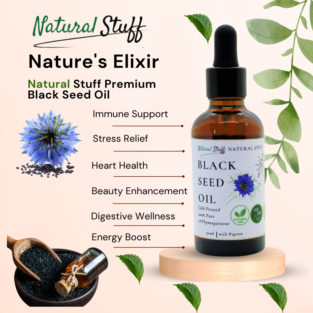 Natural Stuff Premium Black Seed oil 50ml