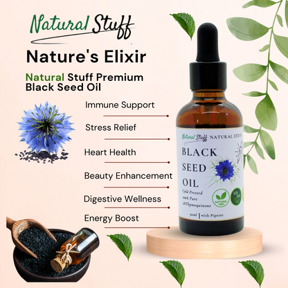 Natural Stuff Premium Black Seed oil 50ml