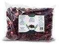 NaturalLife Dried Hibiscus Flowers – Whole Petals, Caffeine-Free Tea
