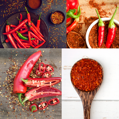 Natural Stuff Cayenne Pepper 500g - 100% Pure, Spicy & Flavorful Heat