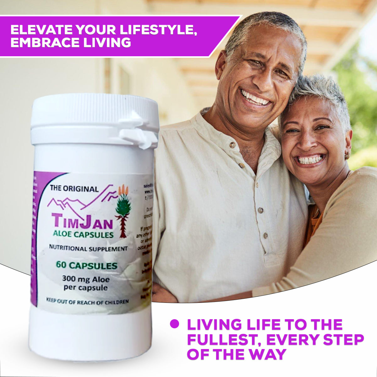 Nature's Gift: TimJan Aloe Ferox Capsules 300mg Your Natural Path to Wellness