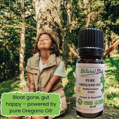 Natural Stuff Pure Premium Oregano Oil Nature's Most Powerful Antibiotic - 10 ml