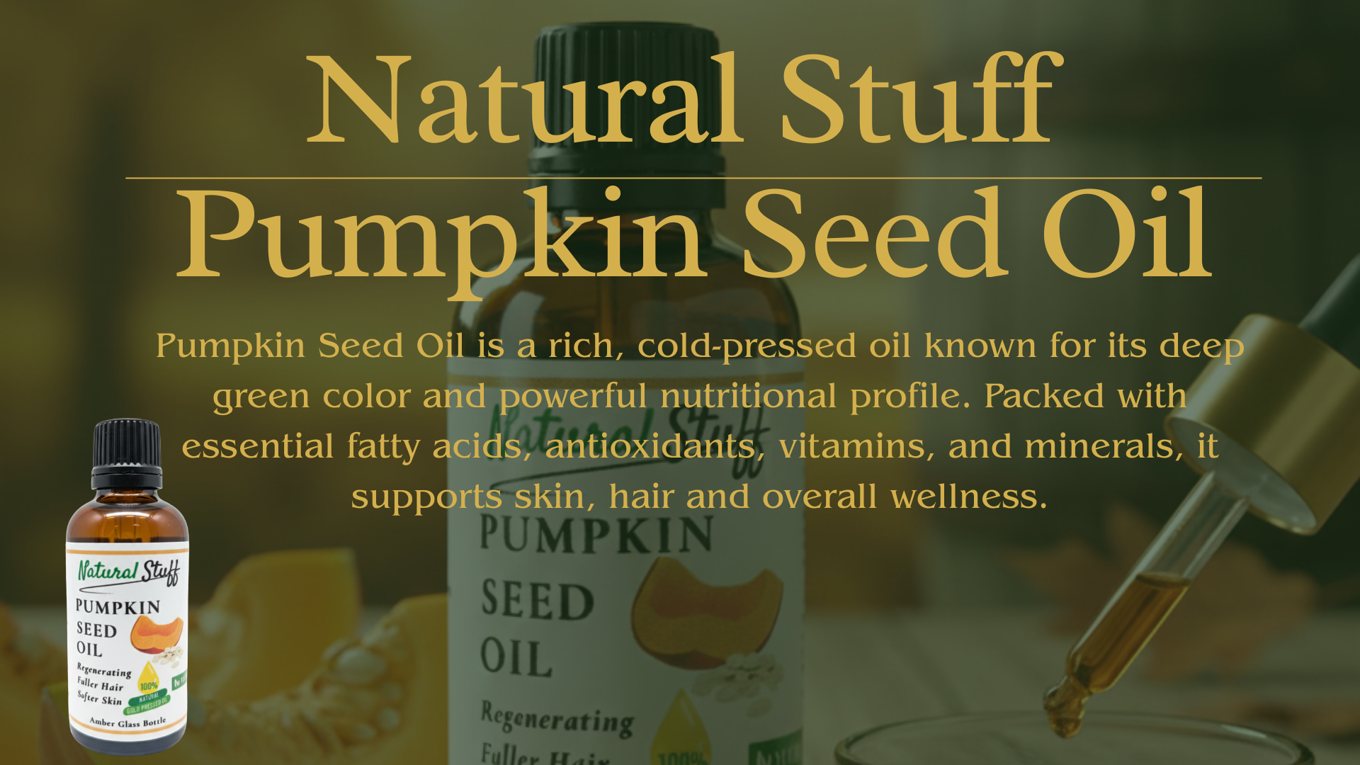 Pumpkin seed oil benefits