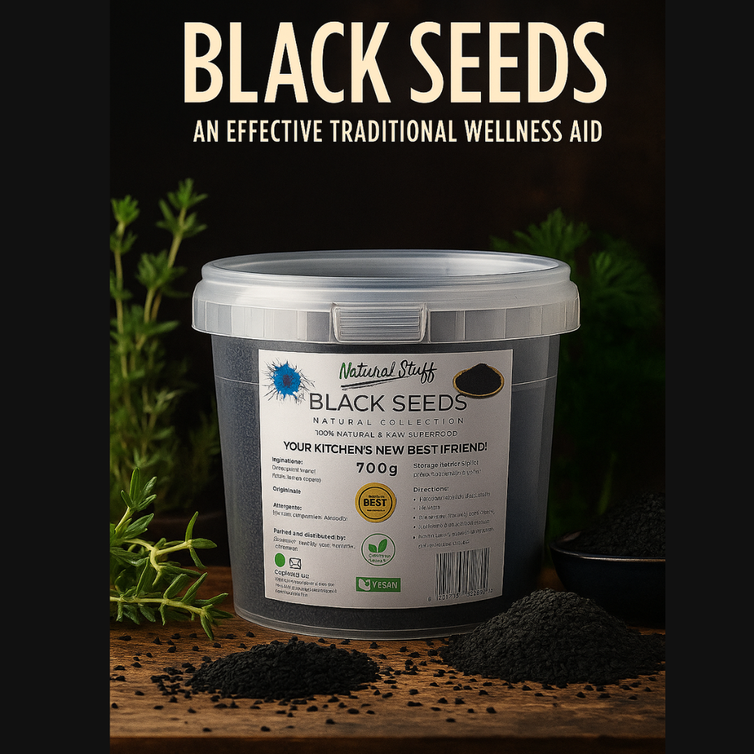 Natural Stuff Premium Quality Black Cumin Seeds 100% Natural 700g
