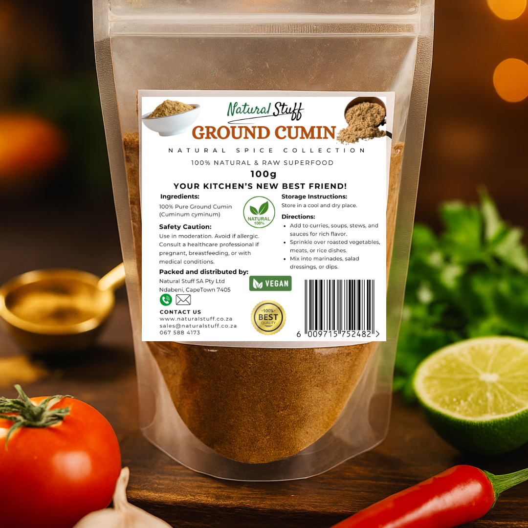 Natural Stuff 100% Pure Ground Cumin 100g