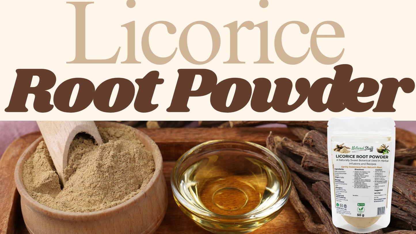 Natural Stuff Licorice Root Powder – Naturally Sweet Traditional Herb