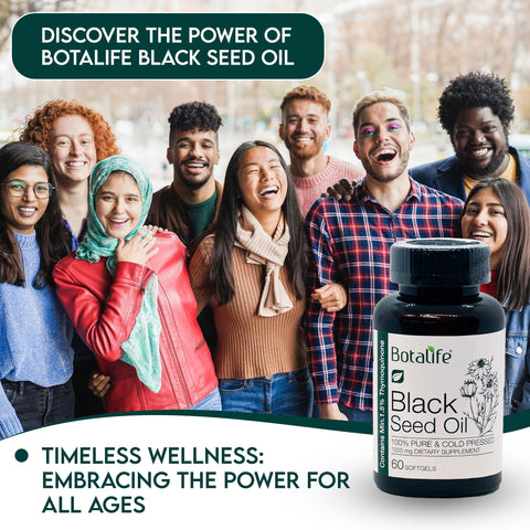 Botalife Black Seed oil is for all ages