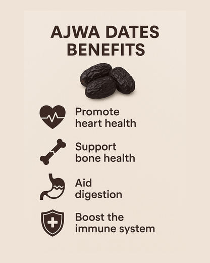 Natural Stuff Ajwa Dates - Tasty, Pure & Full of Natural Benefits 1kg