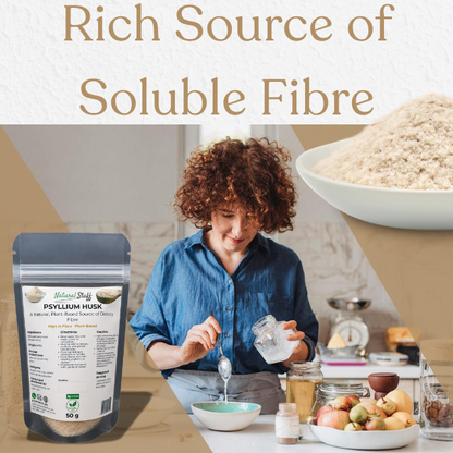 Natural Stuff Psyllium Husk – Natural Fibre for Digestive Wellness