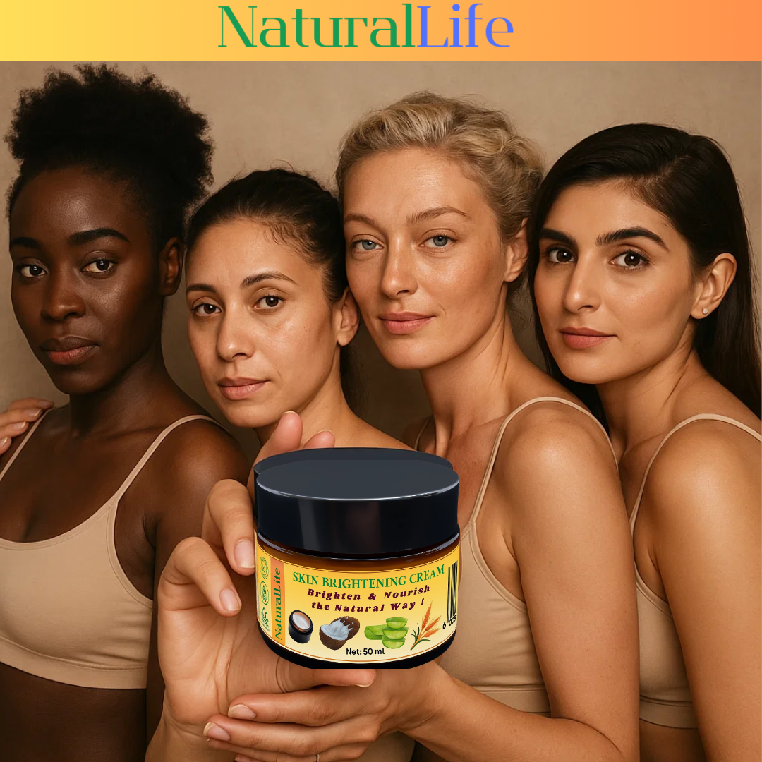NaturalLife Skin Brightening Cream - Even Tone & Healthy Glow