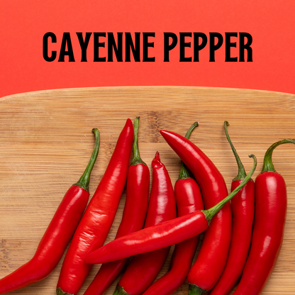 Natural Stuff Cayenne Pepper 500g - 100% Pure, Spicy & Flavorful Heat