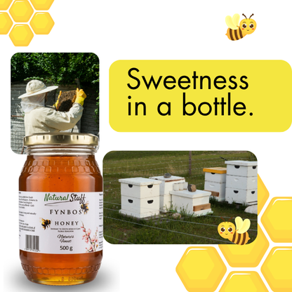 Natural Stuff Fynbos Floral Honey 500g – Pure Raw Cape Honey