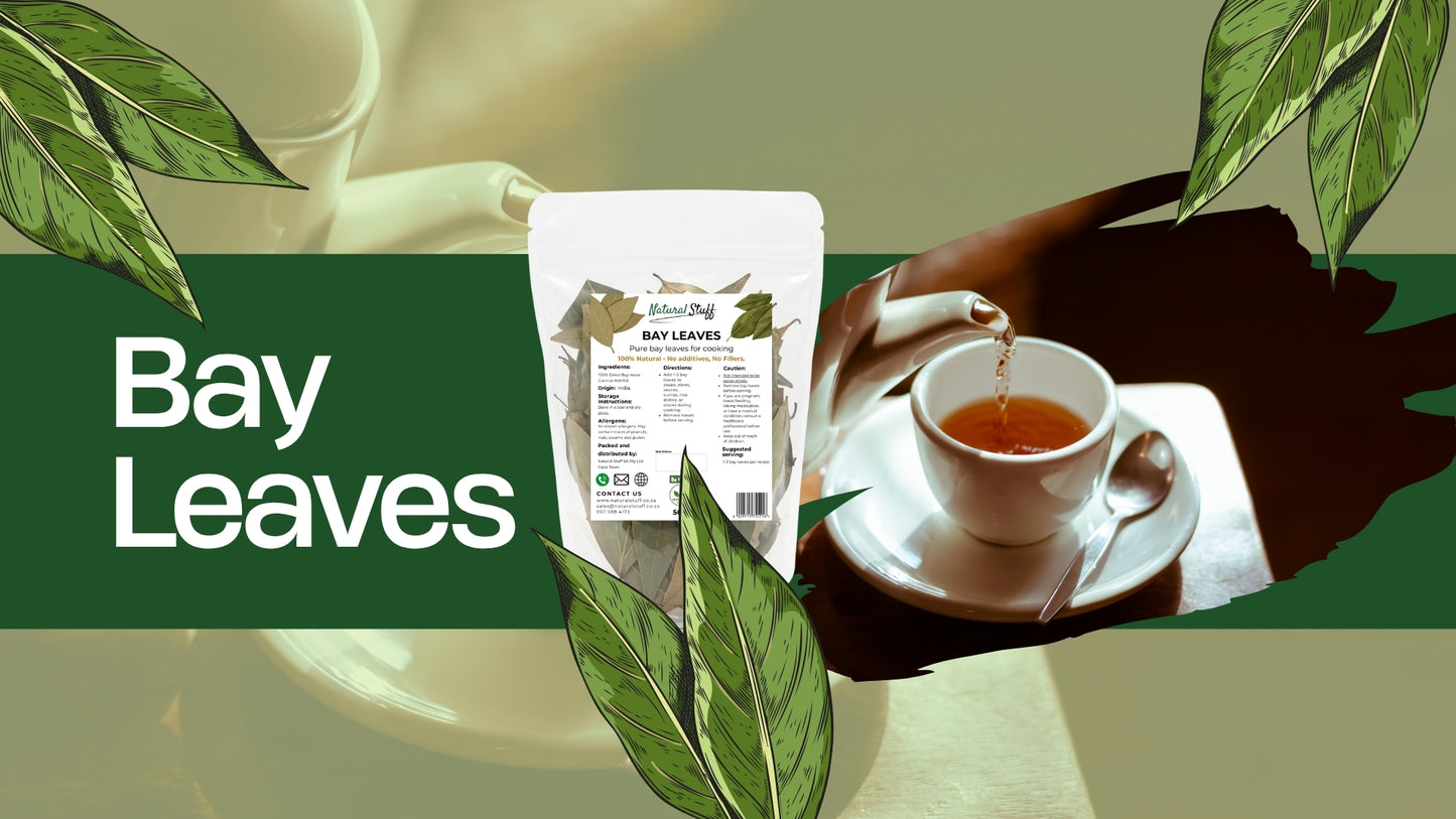 Natural Stuff Bay Leaves – 100% Pure & Natural Culinary Herb