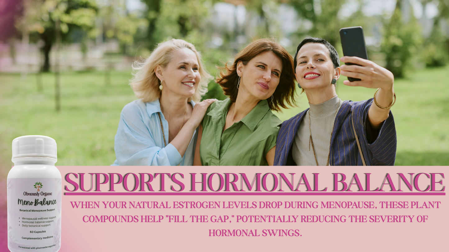 Obviously Organic MenoBalance - Botanical Menopause Support