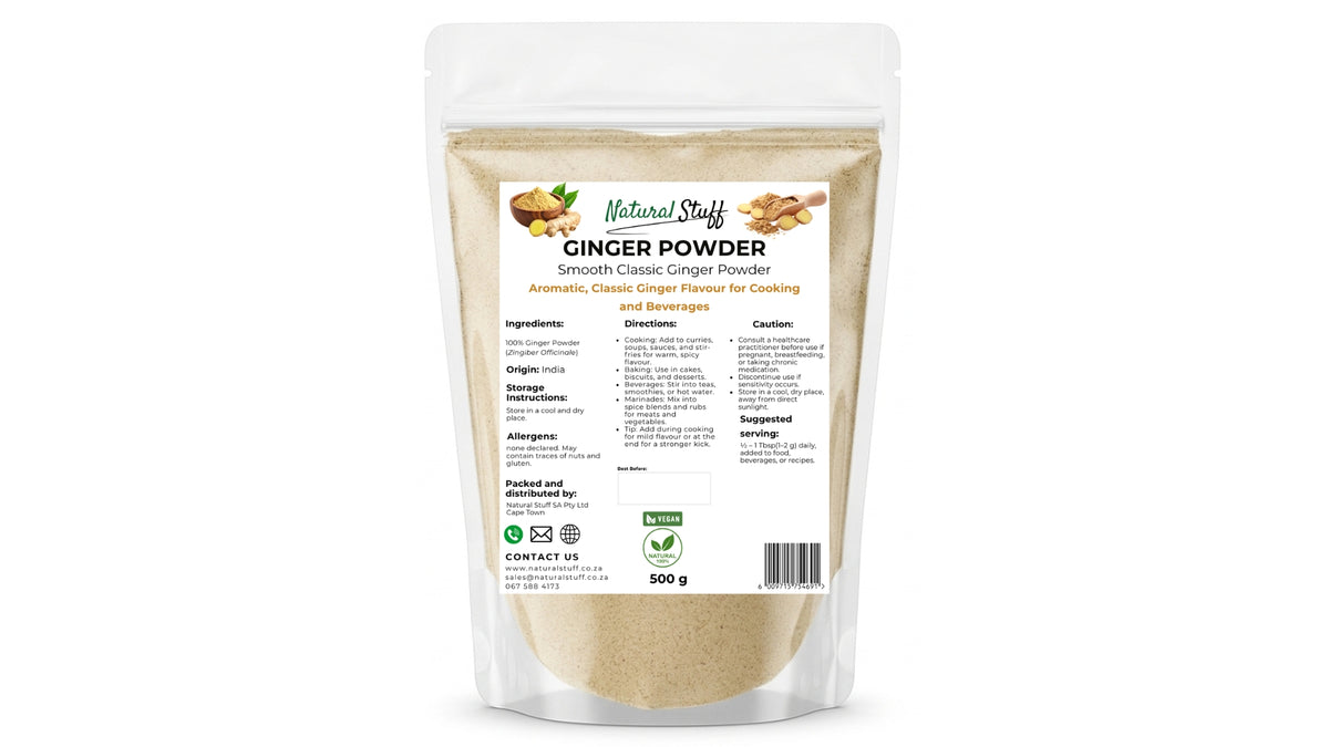 Natural Stuff Ginger Powder – Warming Flavour & Everyday Wellness