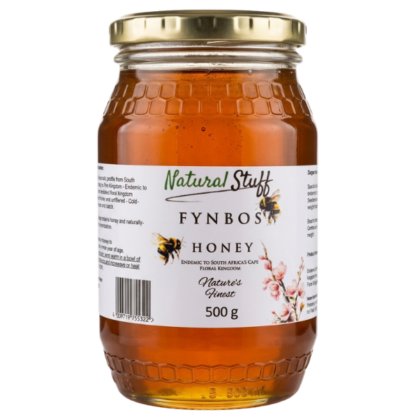 Natural Stuff Fynbos Floral Honey 500g – Pure Raw Cape Honey