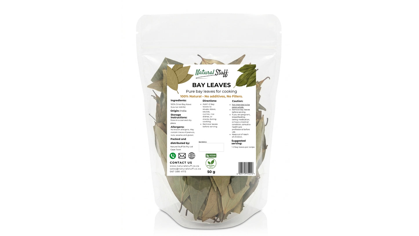 Natural Stuff Bay Leaves – 100% Pure & Natural Culinary Herb