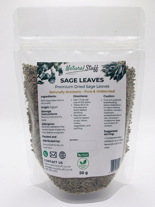 Natural Stuff Sage Leaves – Dried Sage Herb, Pure & Natural
