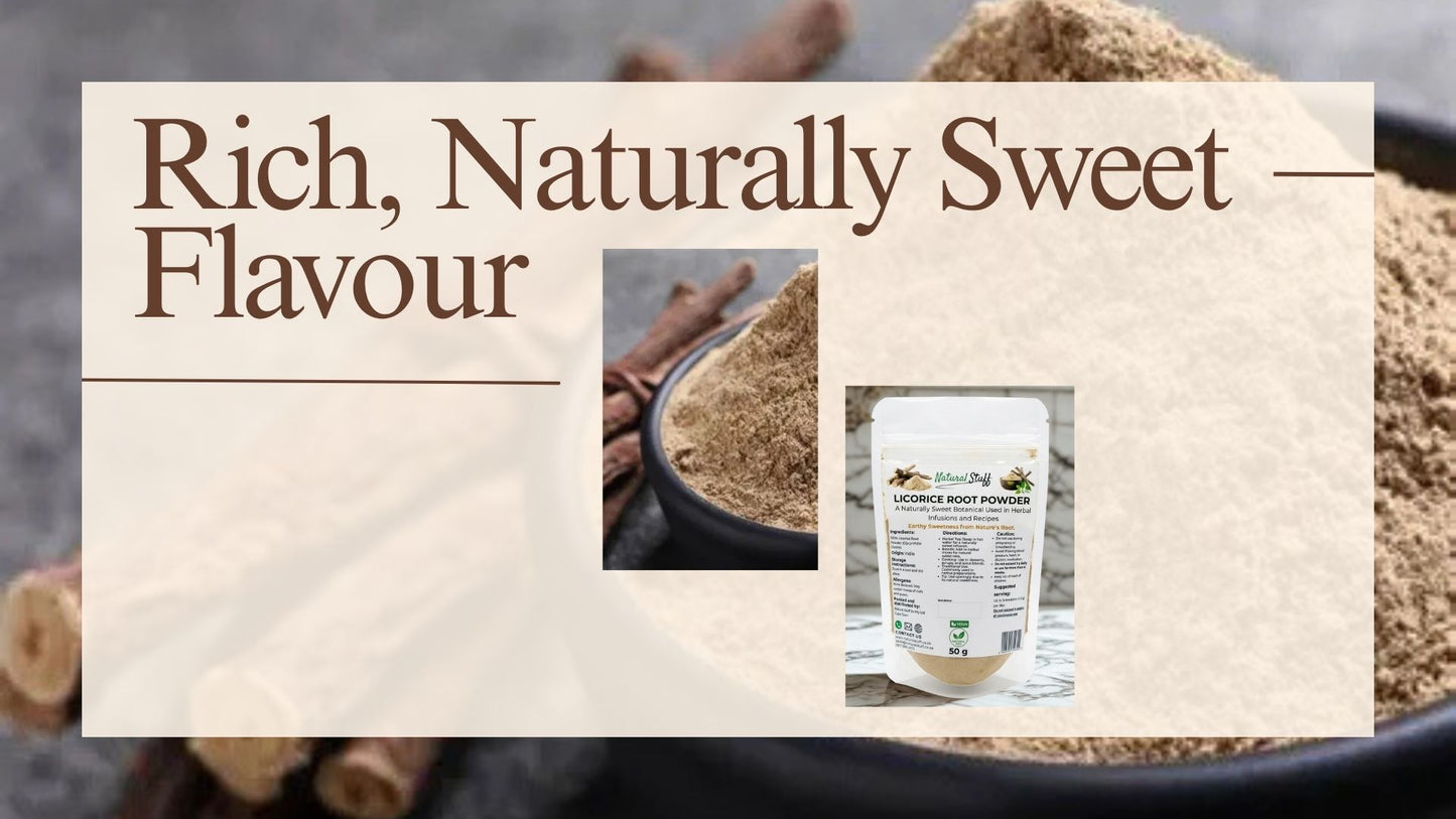Natural Stuff Licorice Root Powder – Naturally Sweet Traditional Herb