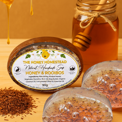 The Honey Homestead Honey & Rooibos Soap Blend