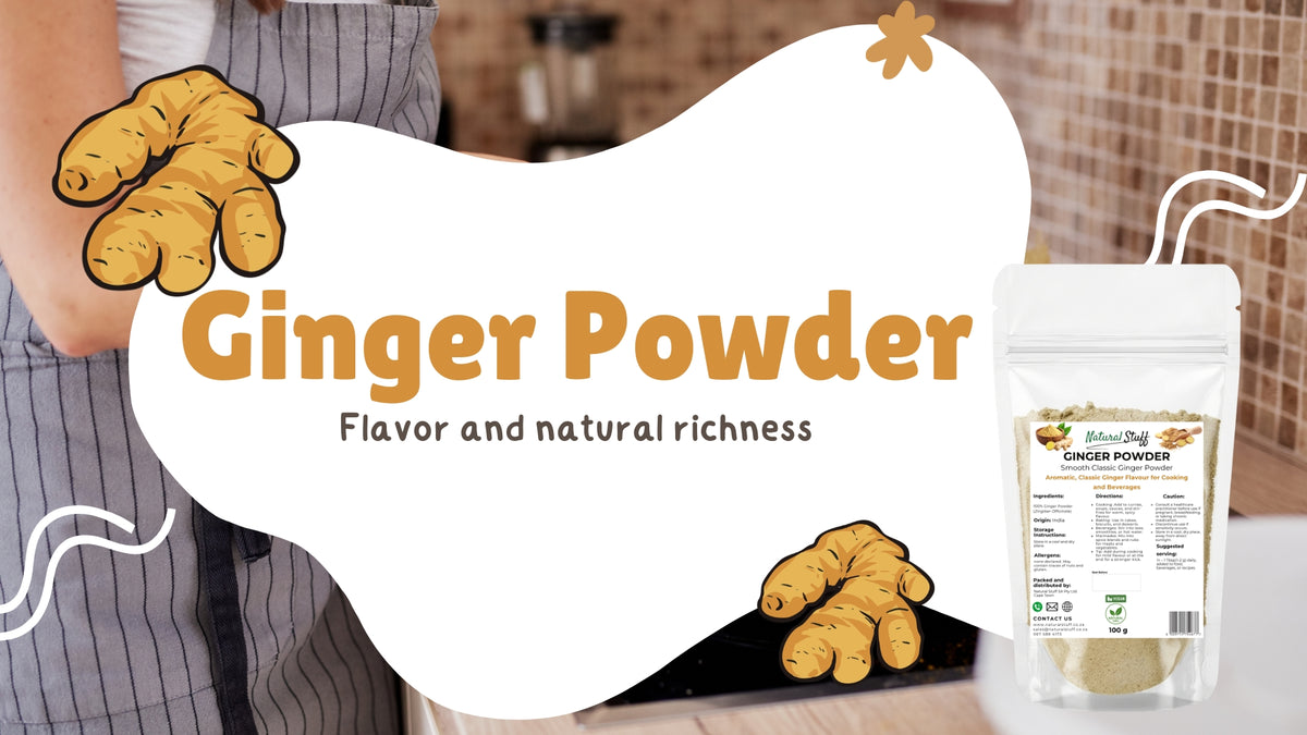 Natural Stuff Ginger Powder – Warming Flavour & Everyday Wellness