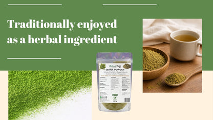 Natural Stuff Senna Powder – 100% Pure Senna Alexandrina for Teas & Infusions