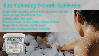 Natural Stuff Epsom Salts - Relax, Soothe & Revitalize