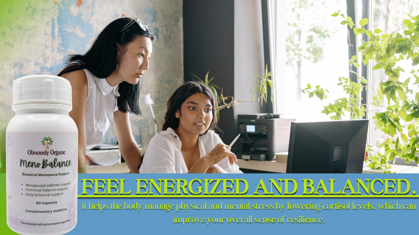 Obviously Organic MenoBalance - Botanical Menopause Support