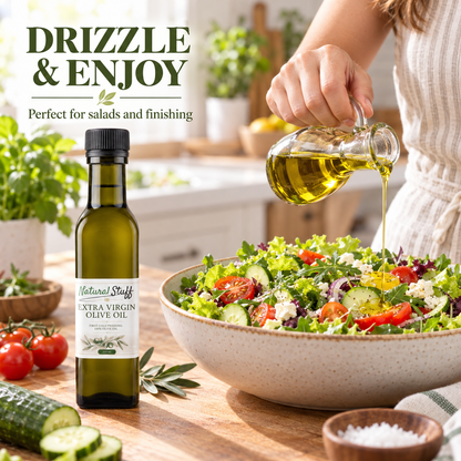 Natural Stuff Extra Virgin Olive Oil 250ml – Cold-Pressed Turkish EVOO