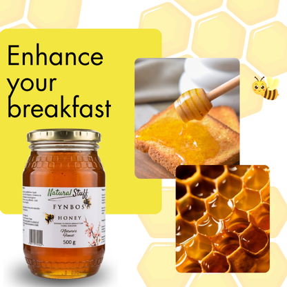 Natural Stuff Fynbos Floral Honey 500g – Pure Raw Cape Honey