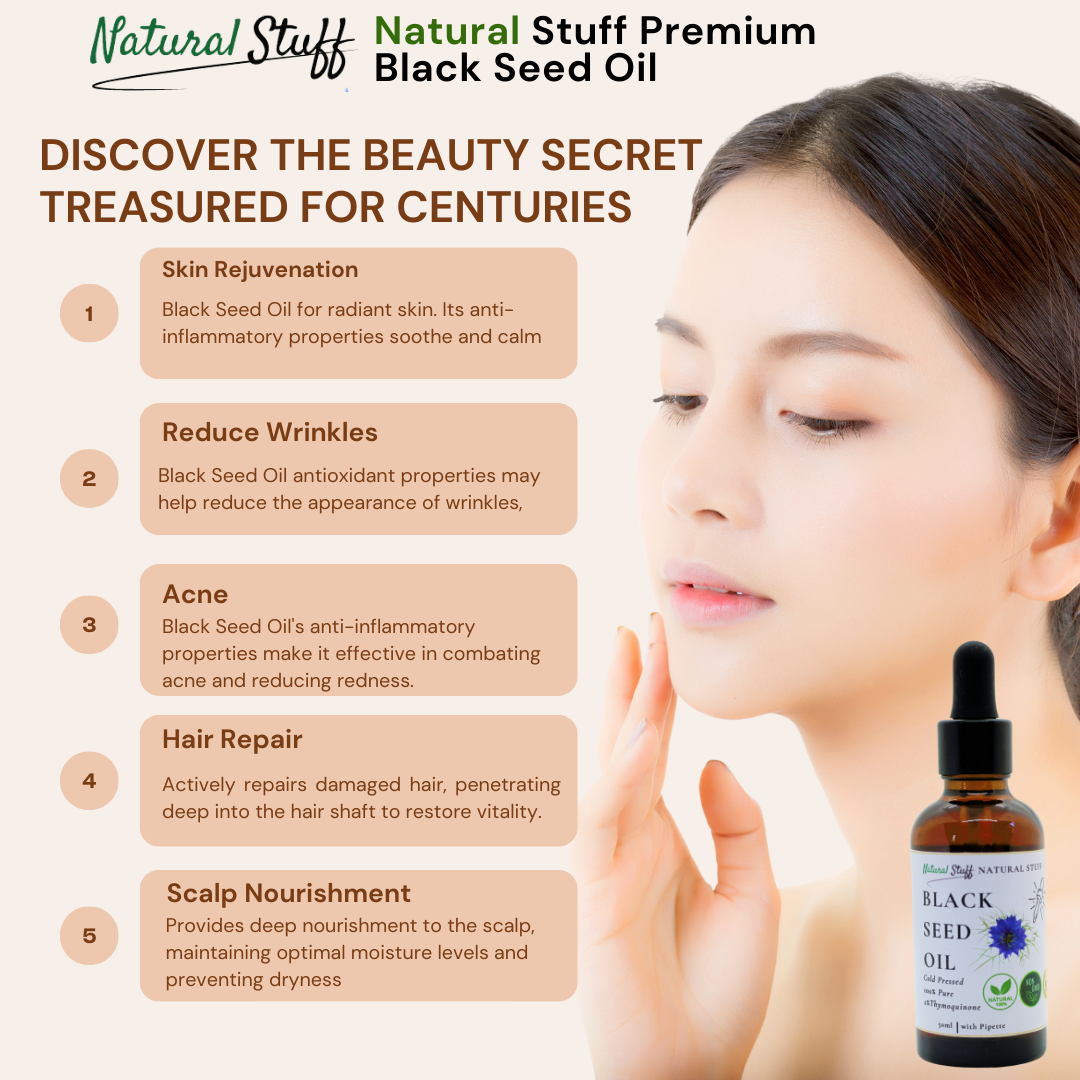 Natural Stuff Premium Black Seed oil 50ml