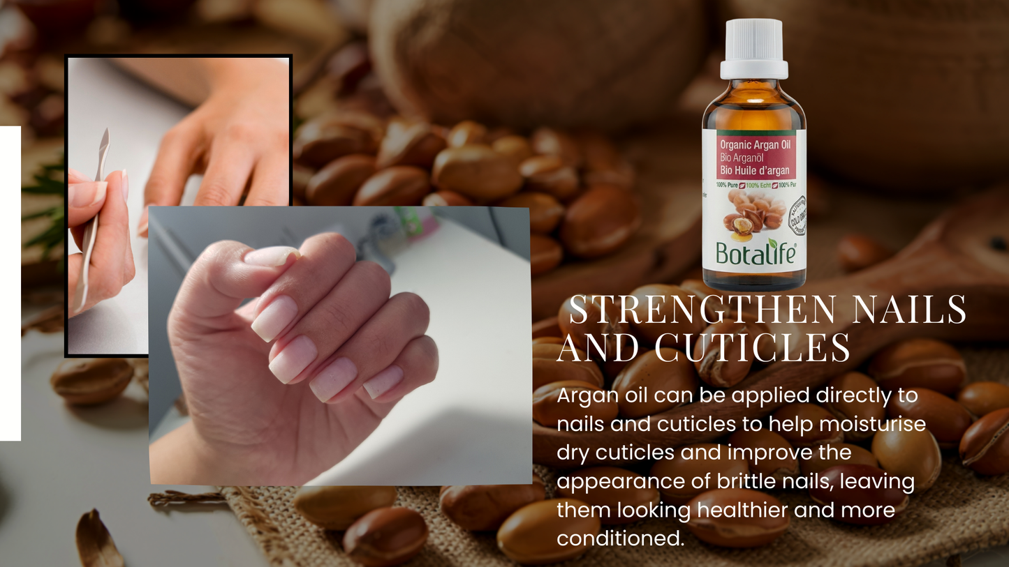 Botalife Organic Argan Oil – 100% Pure Natural Argan Oil for Hair, Skin & Beauty Care