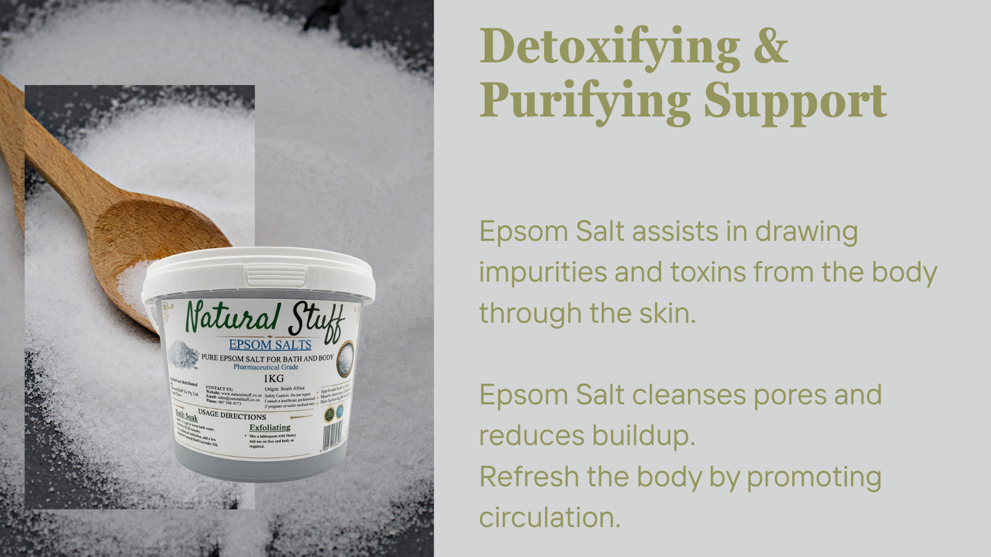 Natural Stuff Epsom Salts - Relax, Soothe & Revitalize