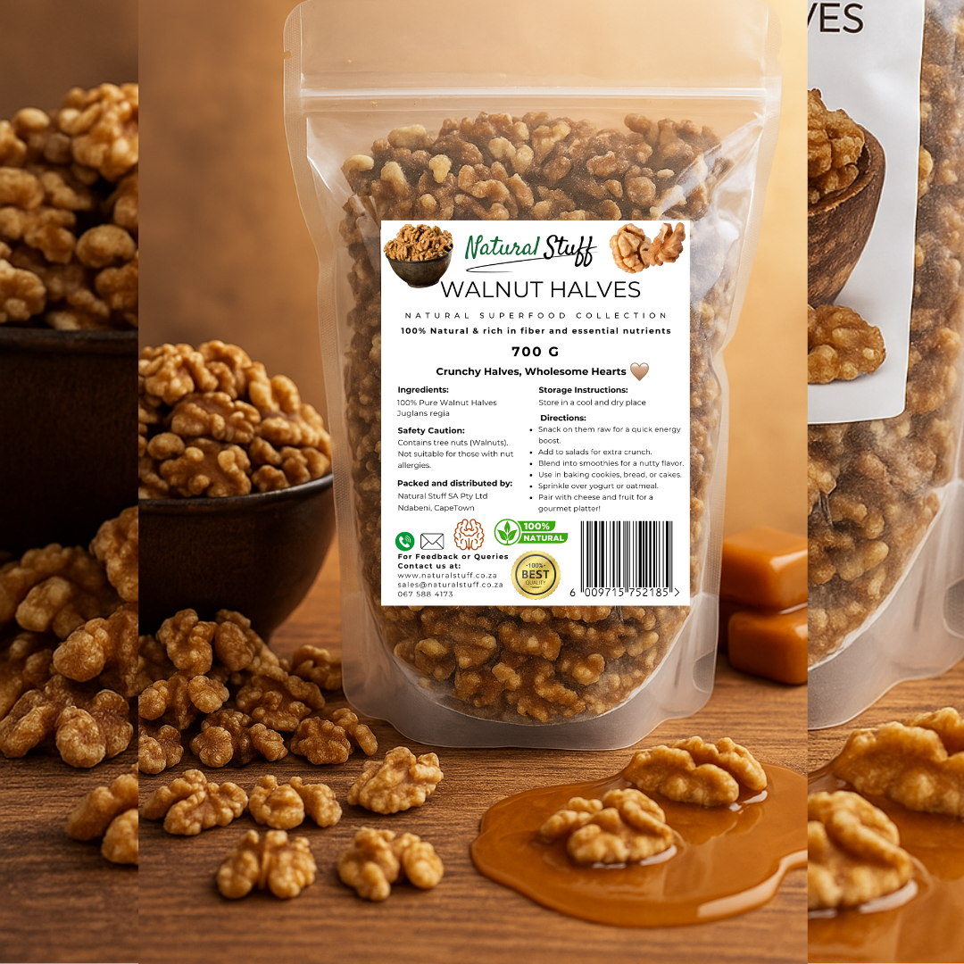 Natural Stuff Walnut Halves - Fresh, Crunchy & Nutritious