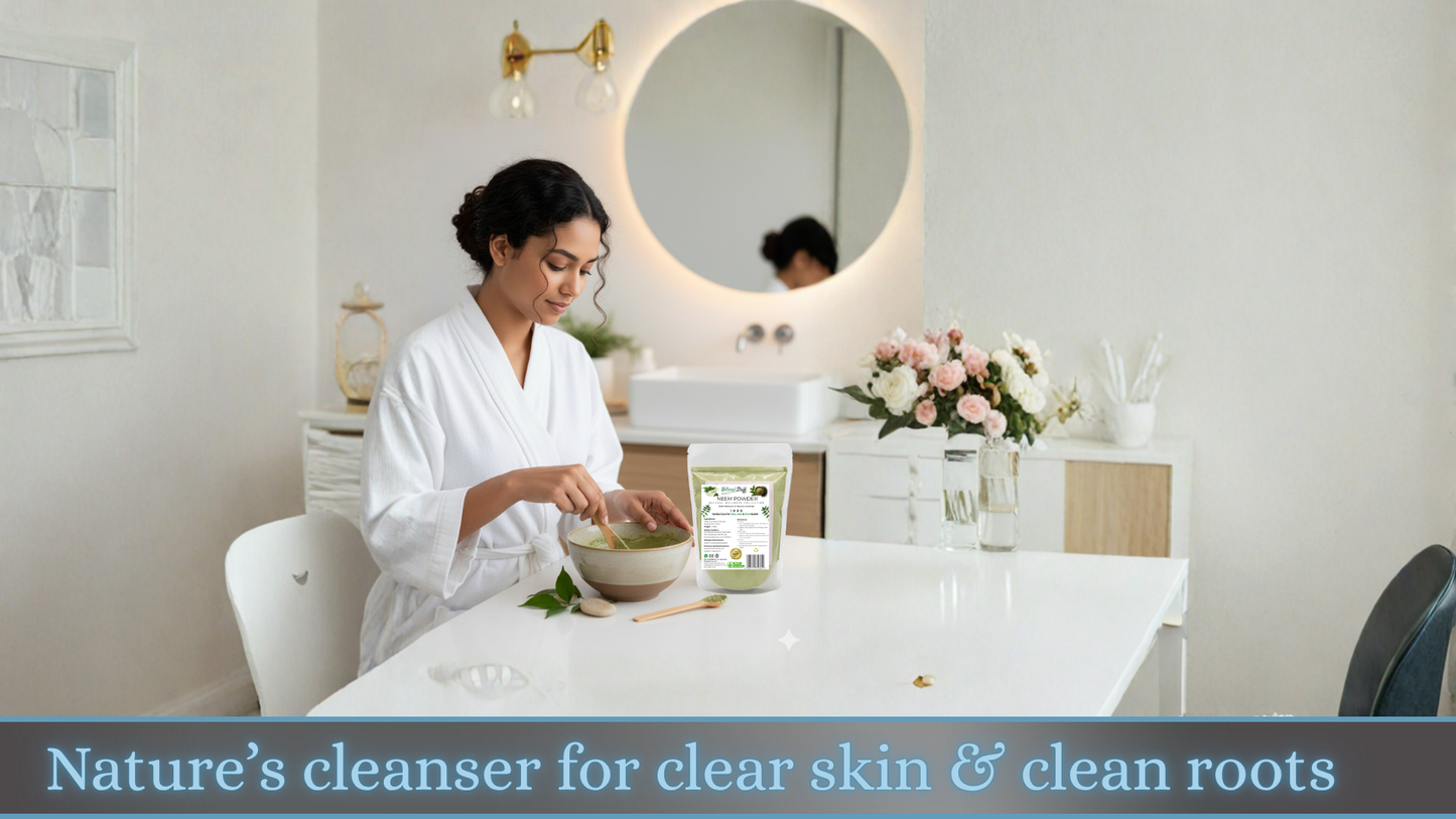 Natural Stuff Pure Neem Powder – Natural Skin & Hair Care