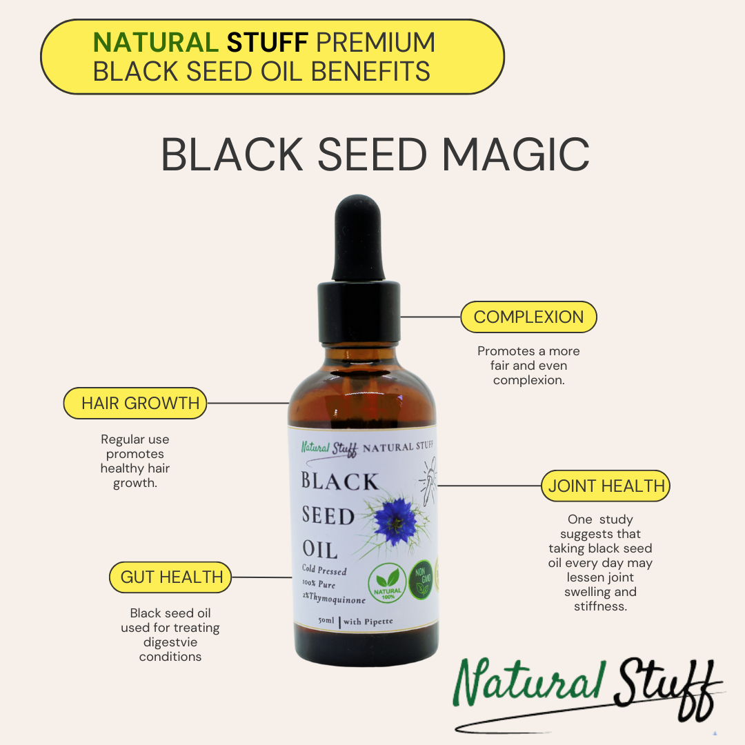 Natural Stuff Premium Black Seed oil 50ml