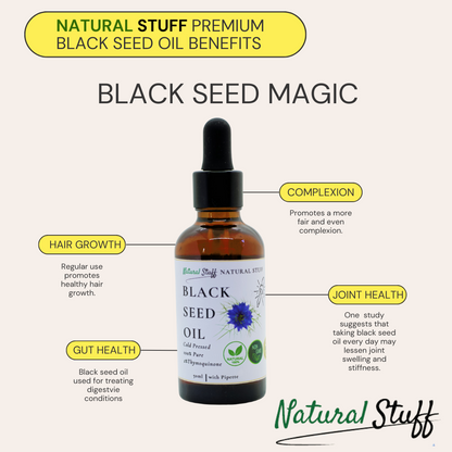 Natural Stuff Premium Black Seed oil 50ml