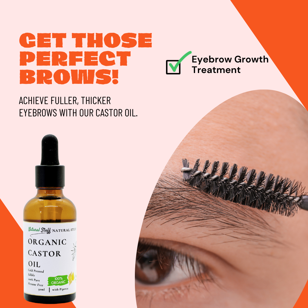 Natural Stuff Organic Castor Oil for Hair & Skin