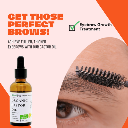 Natural Stuff Organic Castor Oil for Hair & Skin