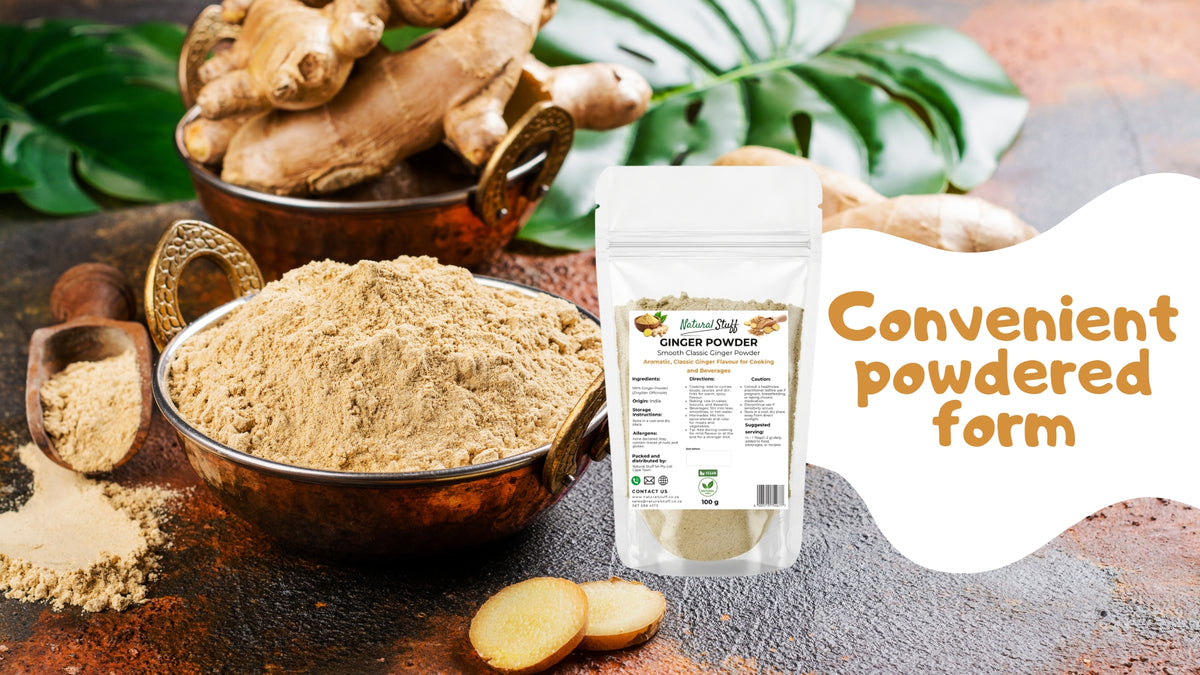 Natural Stuff Ginger Powder – Warming Flavour & Everyday Wellness