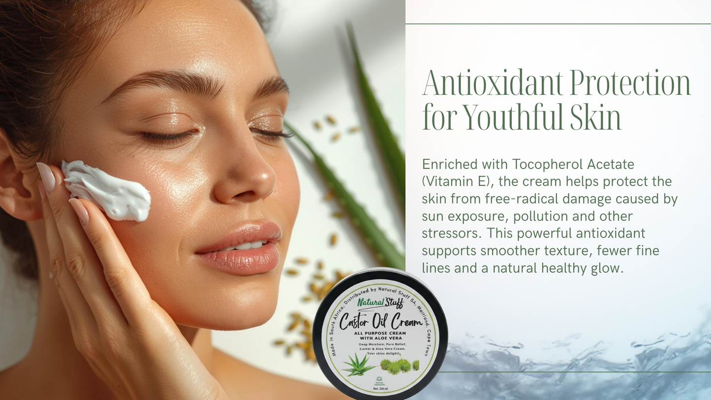 Woman applying cream to her face with a focus on antioxidant protection for youthful skin, featuring a bottle of Ceder Oil Cream.