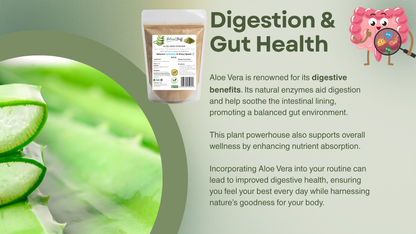Natural Stuff Aloe Vera Powder - Immune support , Skin & Hair Revitalising