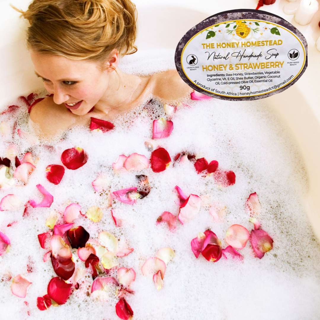 The Honey Homestead Honey-Infused Soap Set of 5 - Natural & Nourishing