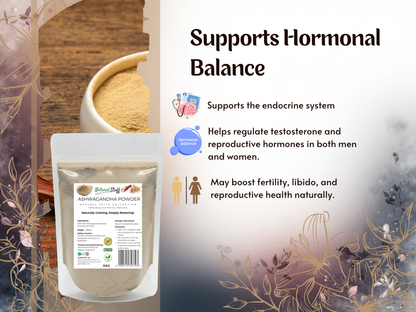 Natural Stuff Ashwagandha Powder Revive Your Energy, Ease Your Mind